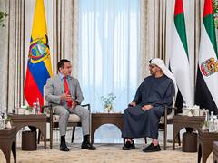 
      
      UAE, Ecuadorian Presidents discuss strengthening bilateral ties 
      
      