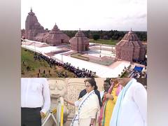 
      
      CM Mamata attends 'Pran Pratishtha' ceremony of Jagannath Temple
      
      