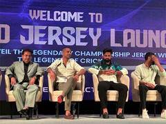 
      
      Shikhar Dhawan unveils jerseys for ILC
      
      