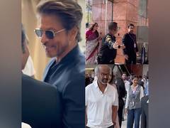 
      
      Shah Rukh khan, Bollywood stars arrive at WAVES Summit 2025   
      
      