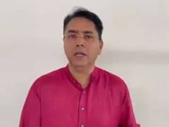 
      
       AAP's Punjab chief Aman Arora criticises BJP on water 
      
      