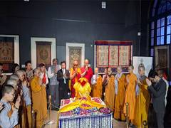 
      
      Monks offer prayers to Buddha Relic of Sarnath in Delhi
      
      