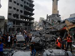 
      
      Israel strikes near Syrian Presidential compound
      
      
