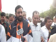 
      
      Haryana CM participates in 'Walk for Drug-Free Chandigarh'...
      
      