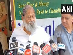 
      
      Haryana Minister Anil Vij slams Charanjit Singh Channi
      
      