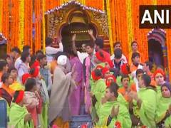 
      
      Uttarakhand: Portals of Badrinath Dham opened for devotees
      
      