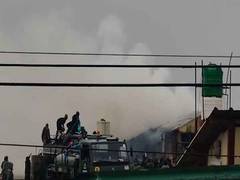 
      
      Fire at Army camp in Leh
      
      