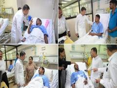 
      
      Goa Minister reviews Shirgao Zatra injured
      
      
