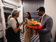 
      
      Sitharaman in Milan to attend ADB meeting
      
      