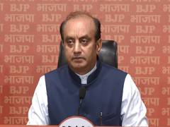 
      
      BJP Sudhanshu Trivedi accuses Congress of doublespeak, says lead
      
      
