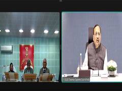 
      
      Justice Surya Kant conducts meeting with Chief Justices of HCs to
      
      
