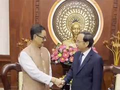 
      
      Rijiju meets Ho Chi Minh City Municipal Party Committee Secy Nen
      
      