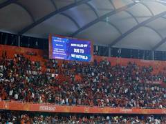 
      
      Rain plays spoilsport in SRH-DC clash
      
      