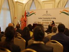 
      
      India to be developed by 2047: Sitharaman in Milan
      
      