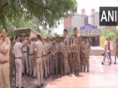 
      
       Security tightened at Connaught Place
      
      
