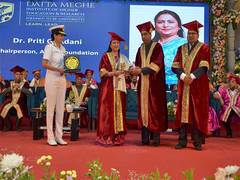 
      
      Dr Priti Adani receives second Doctorate
      
      