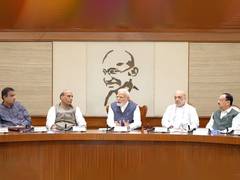 
      
      PM Modi chairs Union Cabinet meeting following
      
      