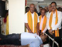 
      
      Tripura organises state-level blood donation camps on Red Cross D
      
      