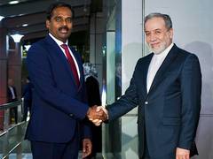 
      
      Iran FM visits India for India-Iran Joint Commission Meeting
      
      