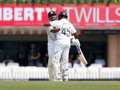 
      
      Rahane congratulates Rohit on successful Test career
      
      