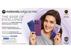 
      
      motorola edge 60 pro goes on sale at Rs. 29,999 
      
      