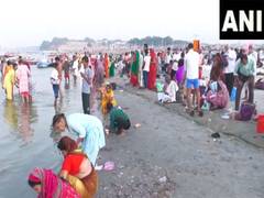 
      
      Devotees take holy dip at Sangam in Prayagraj on Mohini Ekadashi
      
      