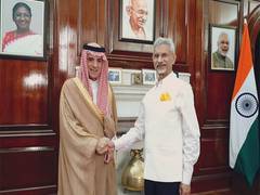 
      
      Jaishankar, Saudi Arabia's Minister Adel Aljubeir hold talks 
      
      