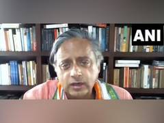 
      
      Tharoor lauds India's 