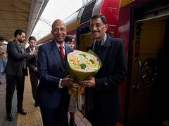
      
      MoS Defence Sanjay Seth arrives in Russia for Victory Day 
      
      