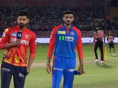 
      
      IPL: Punjab Kings win toss, opt to bat against Delhi Capitals
      
      