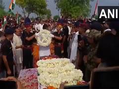 
      
      Lance Naik Dinesh Kumar laid to rest in Palwal with full honours
      
      