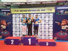 
      
      KIYG: UP's Urva Chaudhary adds 10m Air Pistol gold to collection
      
      