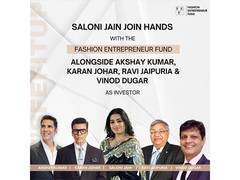 
      
      Saloni Jain Joins FEF to Support The Future Of Fashion
      
      