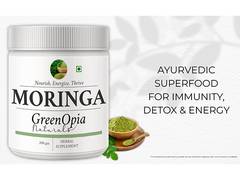 
      
      GreenOpia Moringa Powder: Ayurvedic Boost for Daily Life
      
      