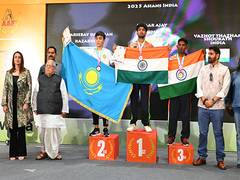 
      
      India shines at Asian Armwrestling Championship
      
      