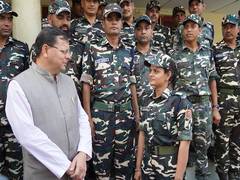
      
      Uttarakhand: CM Dhami visits SSB camp on Indo-Nepal border 
      
      