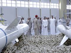 
      
      Hamdan bin Mohammed visits Al Dhafra Air Base in Abu Dhabi
      
      