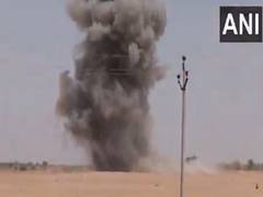 
      
      Pak missile that falls in Jaisalmer field defused by forces
      
      