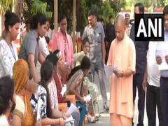 
      
      CM Yogi Adityanath holds 'Janta Darshan' at Gorakhnath temple
      
      