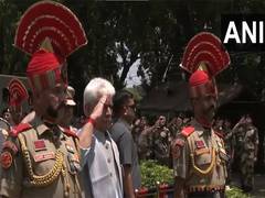 
      
      Manoj Sinha pays tribute to BSF Constable Deepak Chingakham
      
      