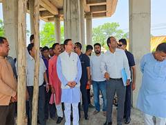 
      
      Uttarakhand CM Dhami inspects Maa Purnagiri Temple construction
      
      