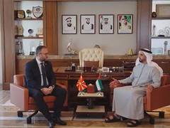 
      
      UAE's Deputy PM Saif bin Zayed meets Macedonian Interior Minister
      
      
