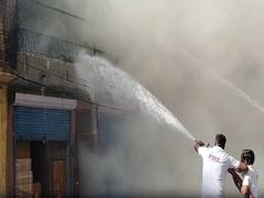 
      
      Rajasthan: Massive fire engulfs shoe warehouse in Jodhpur
      
      