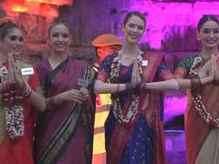 
      
      Miss World 2025: Contestants visit Thousand Pillar Temple 
      
      