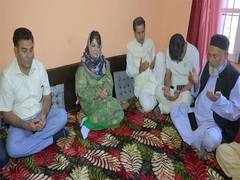 
      
      Mehbooba Mufti meets families of civilians killed in Pak shelling
      
      