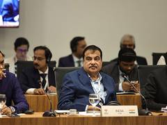 
      
      Nitin Gadkari represents India at BRICS Transport Ministers' Meet
      
      