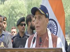 
      
      Brought you message of entire world: Union Minister Rajnath Singh
      
      