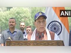 
      
      Eliminating terrorists is our bhartiya dharma: Rajnath Singh
      
      