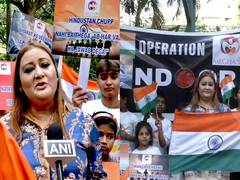 
      
      Operation Sindoor gets public support in Mumbai 
      
      