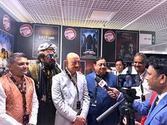 
      
      Shekhar Kapur, Anupam Kher inaugurate IMPPA stall at Cannes
      
      
